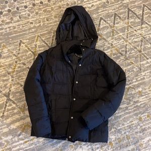 EUC St. John’s Bay women’s hooded puffer  coat